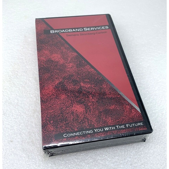 1992 Siemens Stromberg-Carlson Broadband Services Promo VHS, Sealed